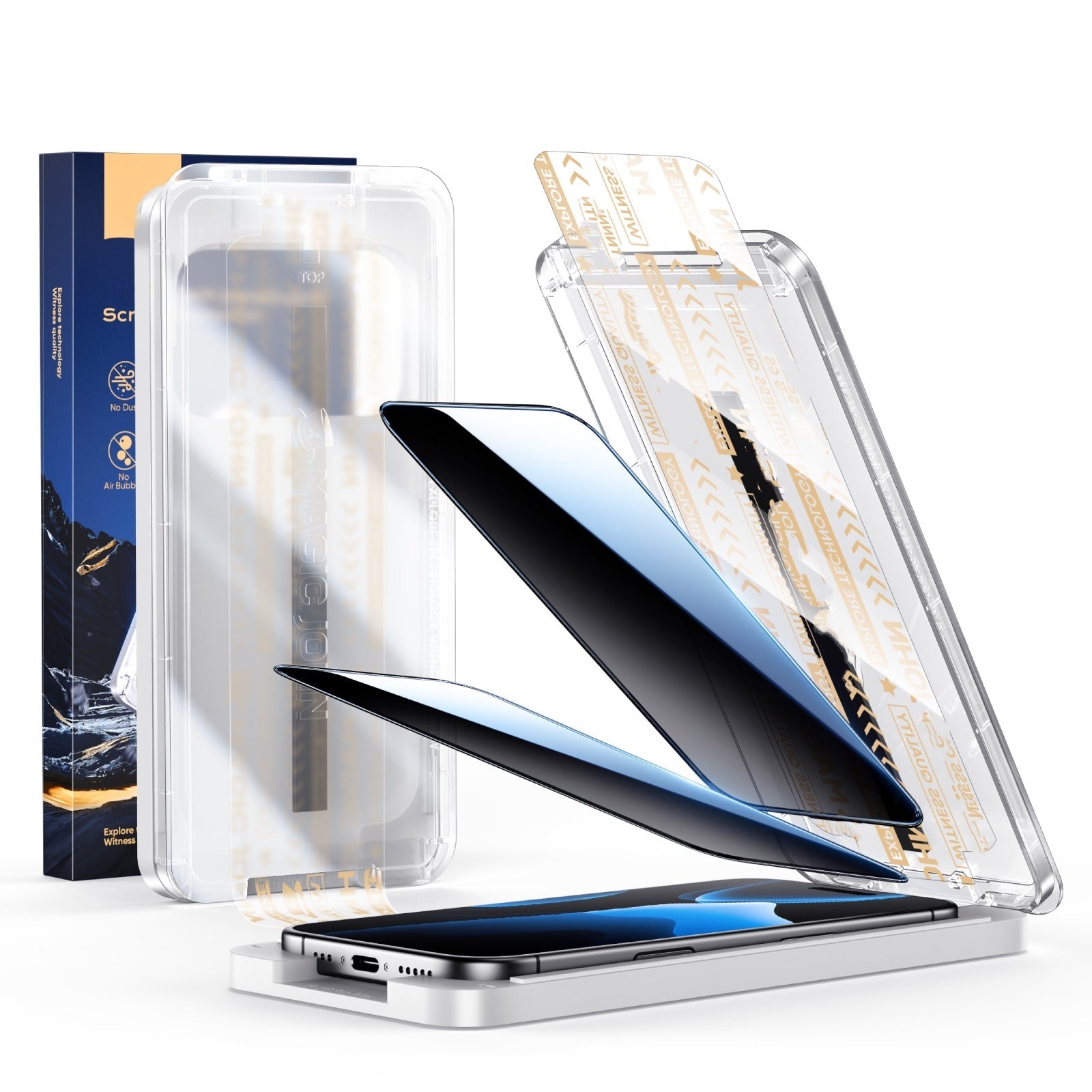 Altura™ GlassGuard - Dust-Free Shield for iPhone 16 Series