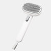 aumuca Self Cleaning Slicker Cat Brush with Release Button, Cat Brushes for Indoor Cats Shedding, Cat Brush for Long or Short Haired Cats, Cat Grooming Tool